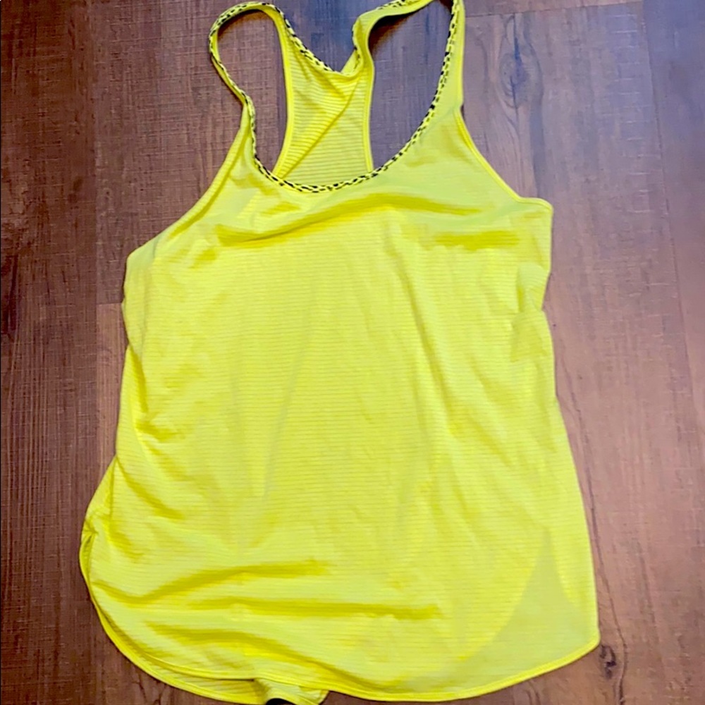 Lululemon yellow tank